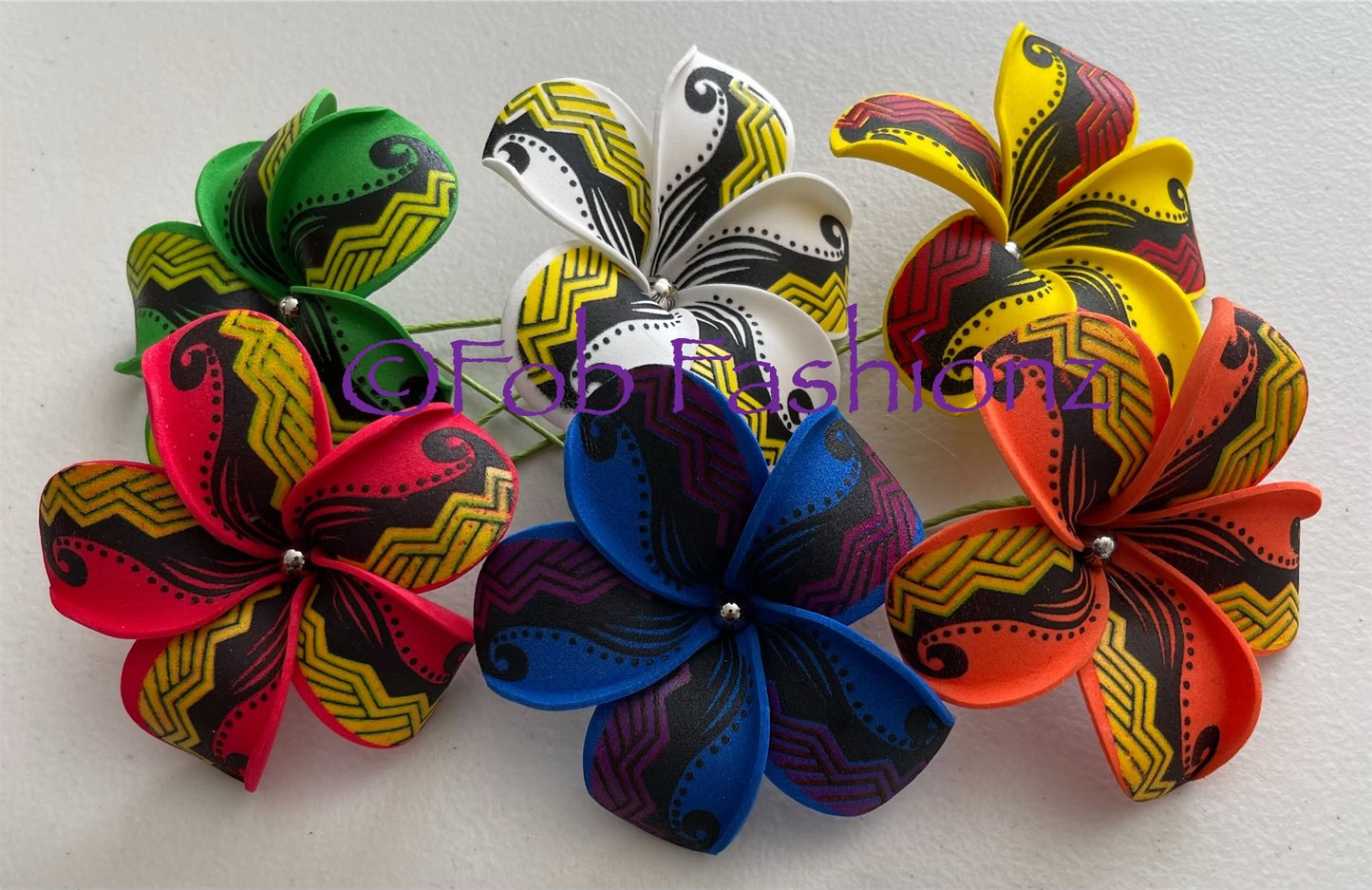 Tribal Tiare Hair Flowers