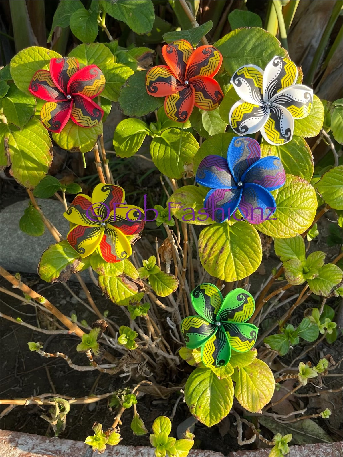 Tribal Tiare Hair Flowers