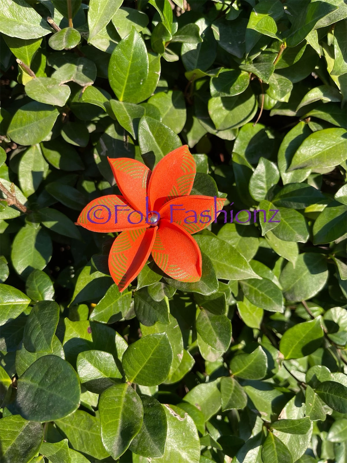 Tribal Plumeria Hair Flowers