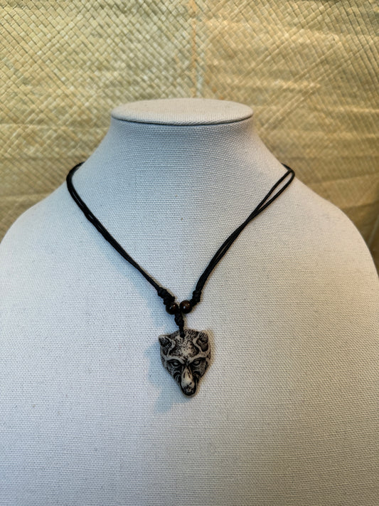 White Bear Necklace