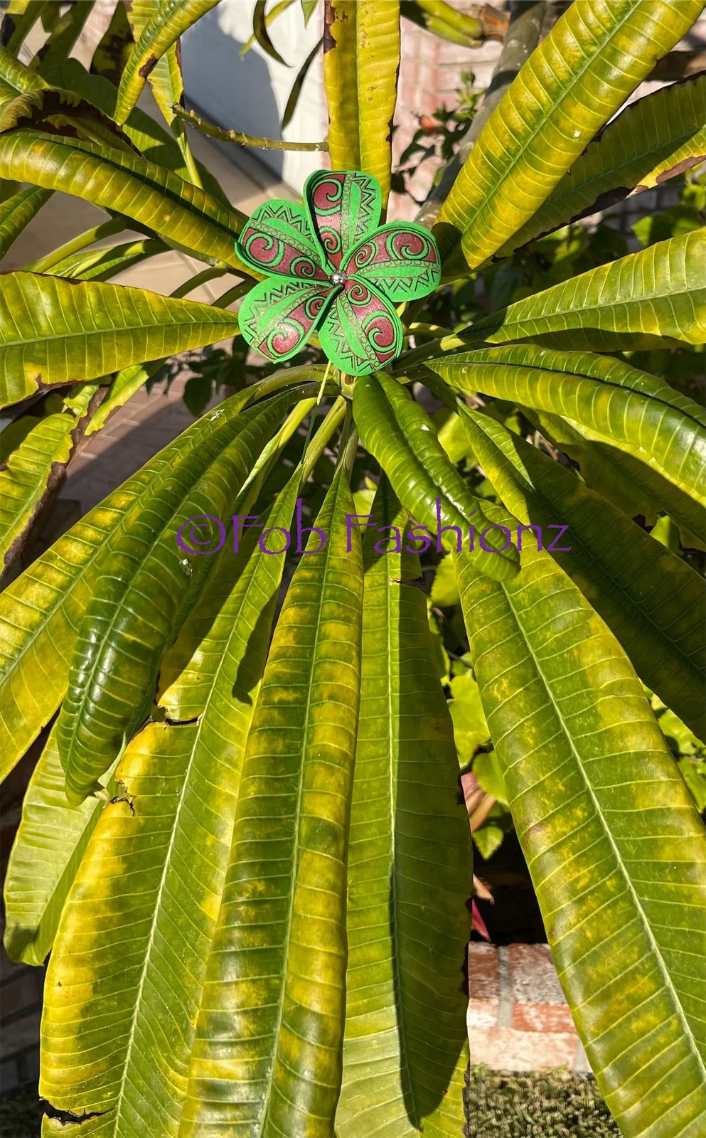 Plumeria Tribal Hair Flowers