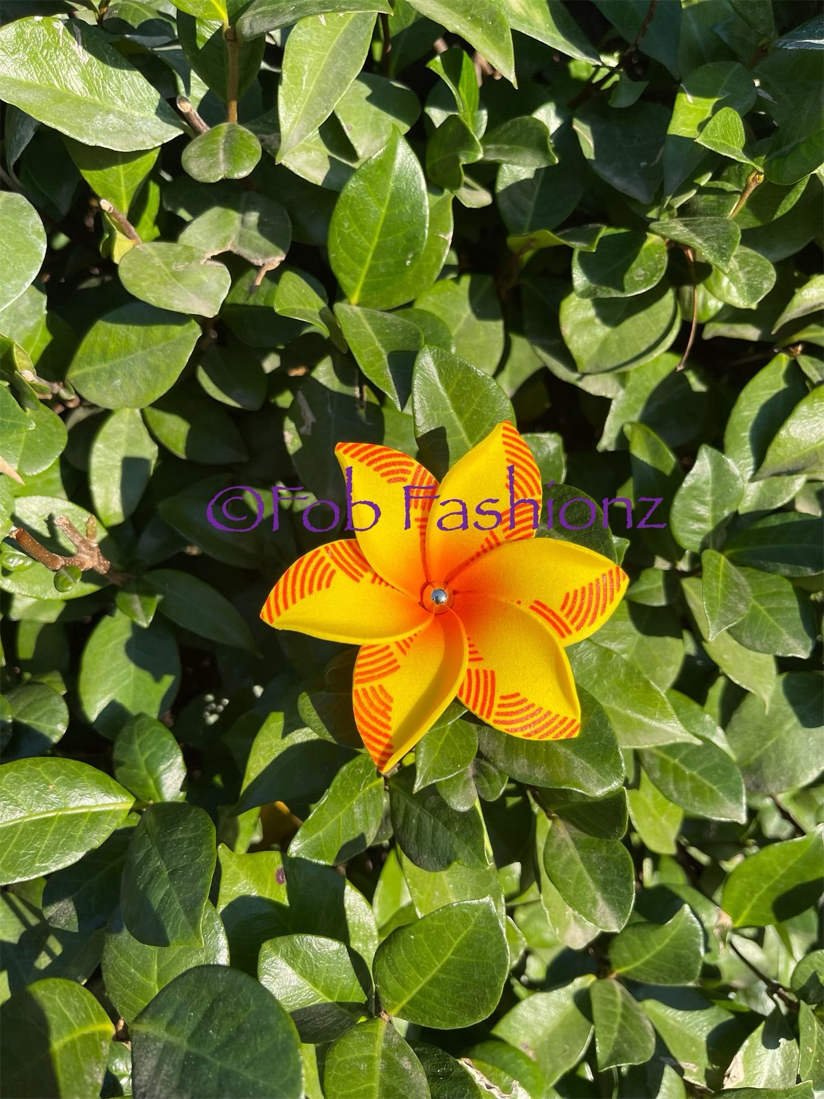 Tribal Plumeria Hair Flowers