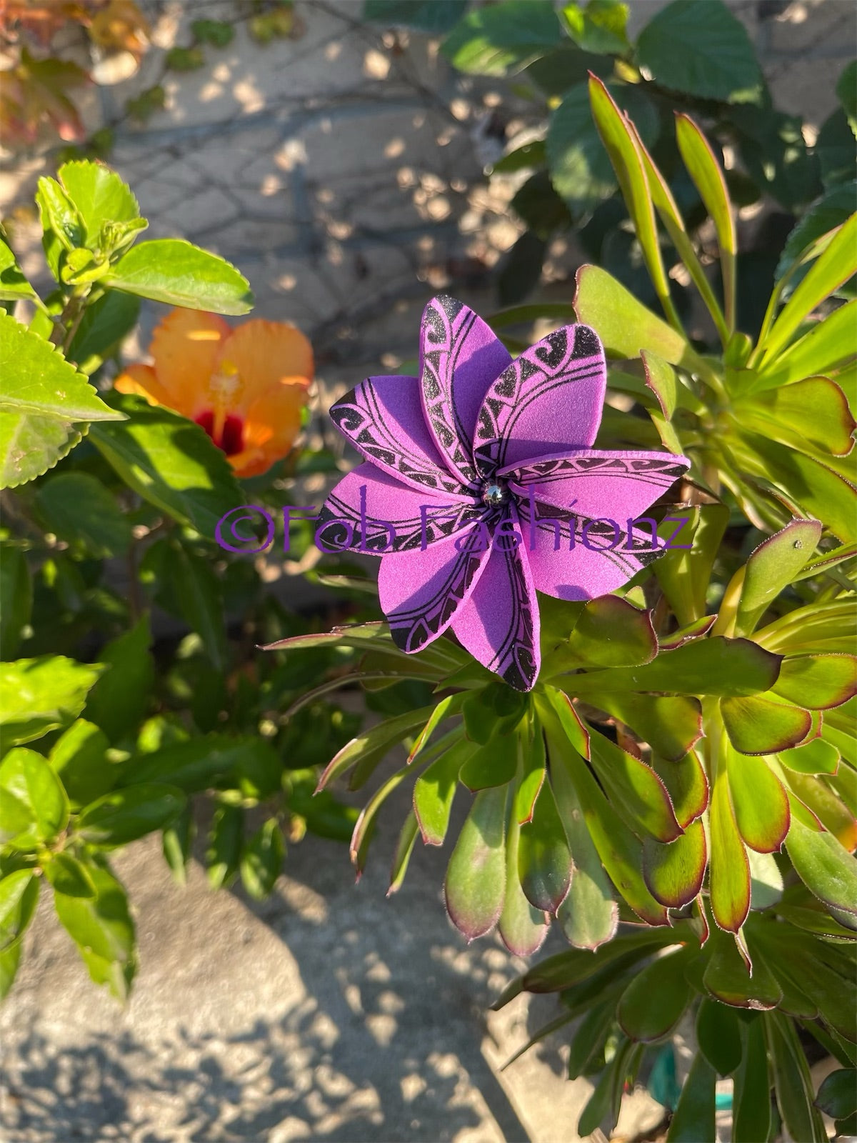 Tiare Tribal Hair Flowers