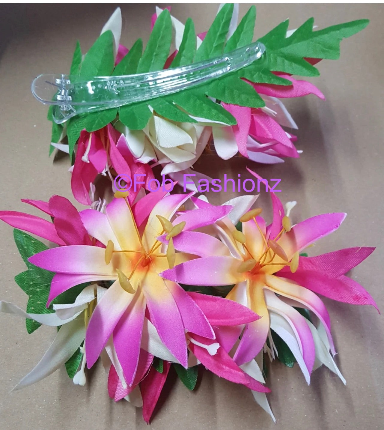 Tiare Flowers Hairclips