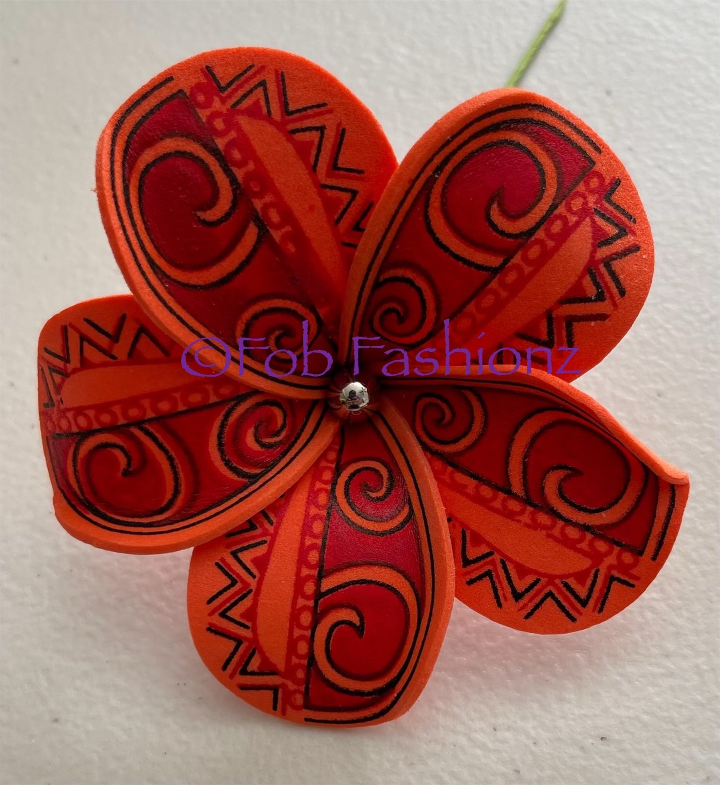 Plumeria Tribal Hair Flowers