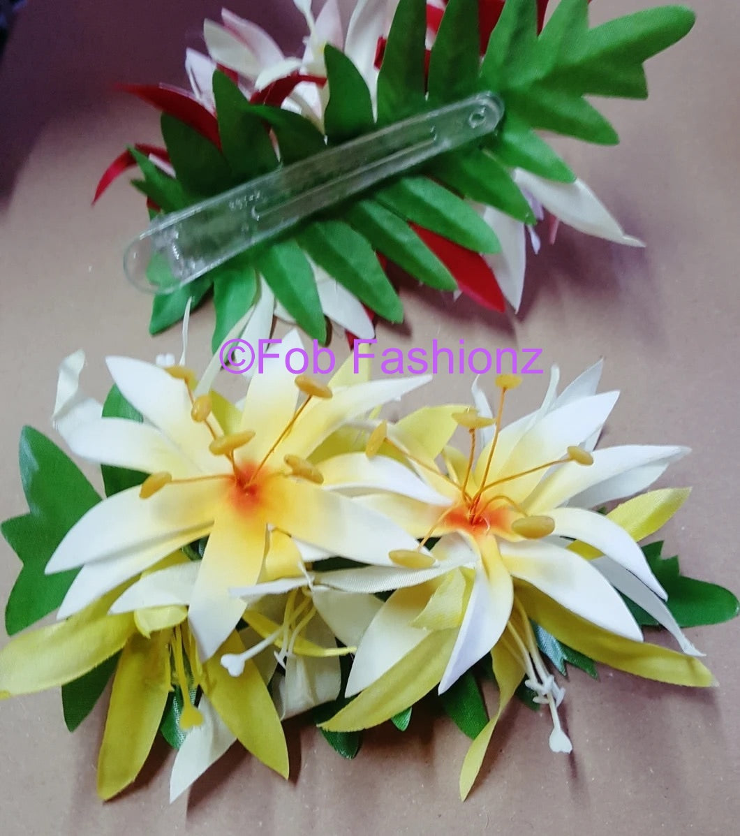 Tiare Flowers Hairclips