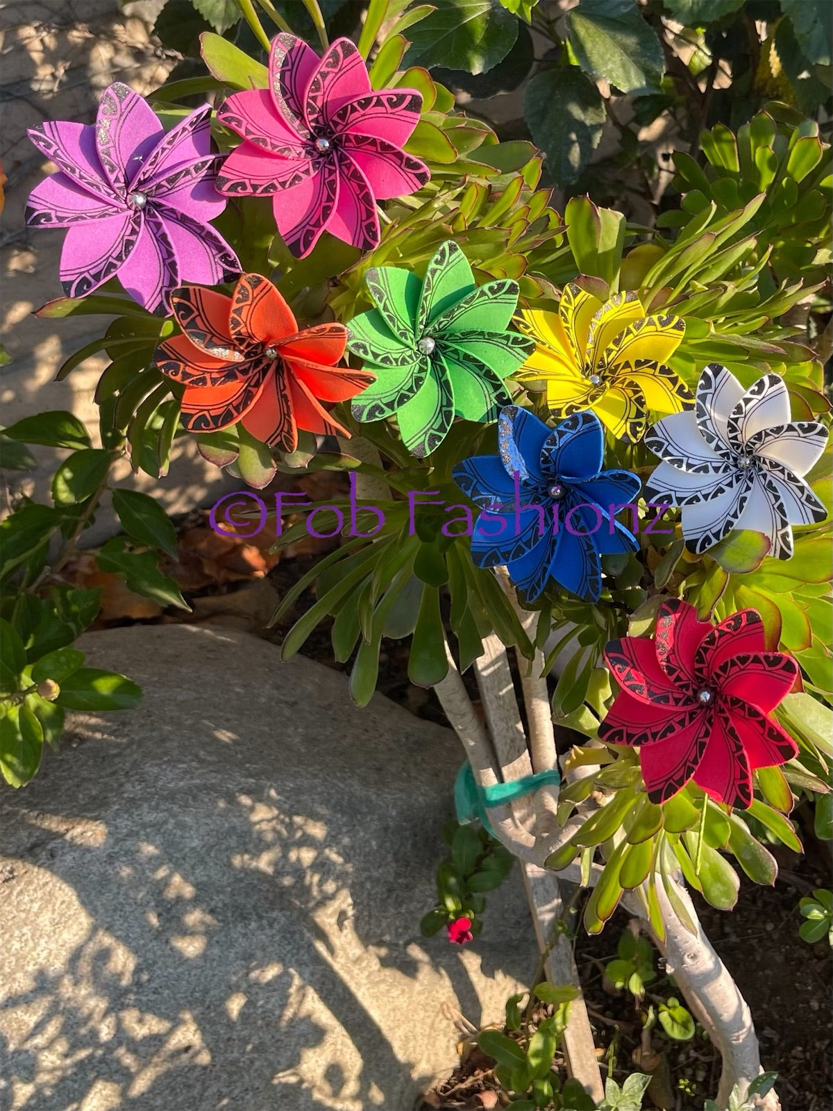 Tiare Tribal Hair Flowers