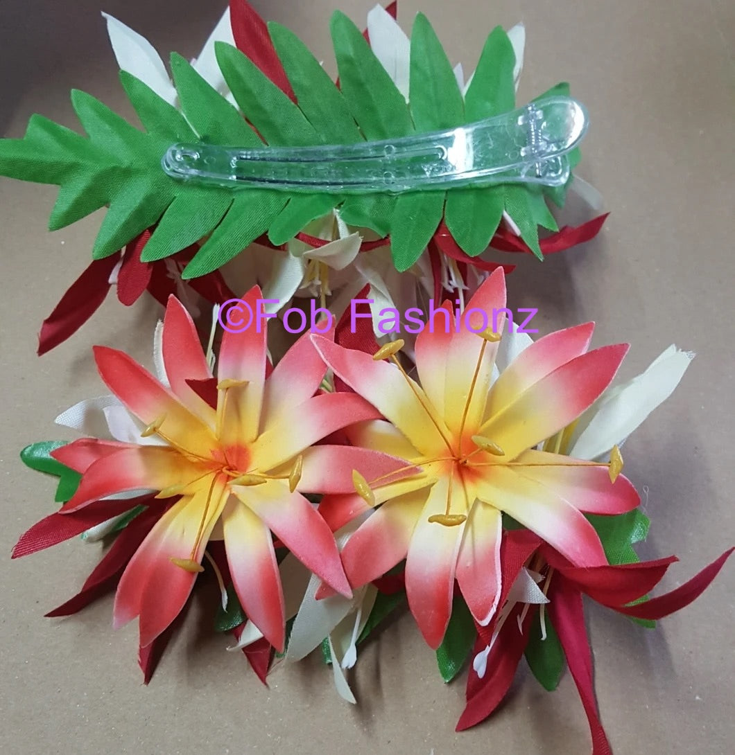 Tiare Flowers Hairclips