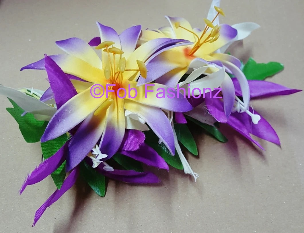 Tiare Flowers Hairclips