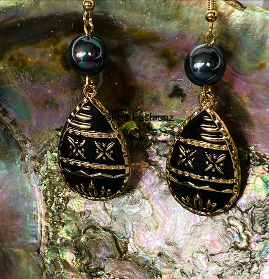 Tribal Design Earrings