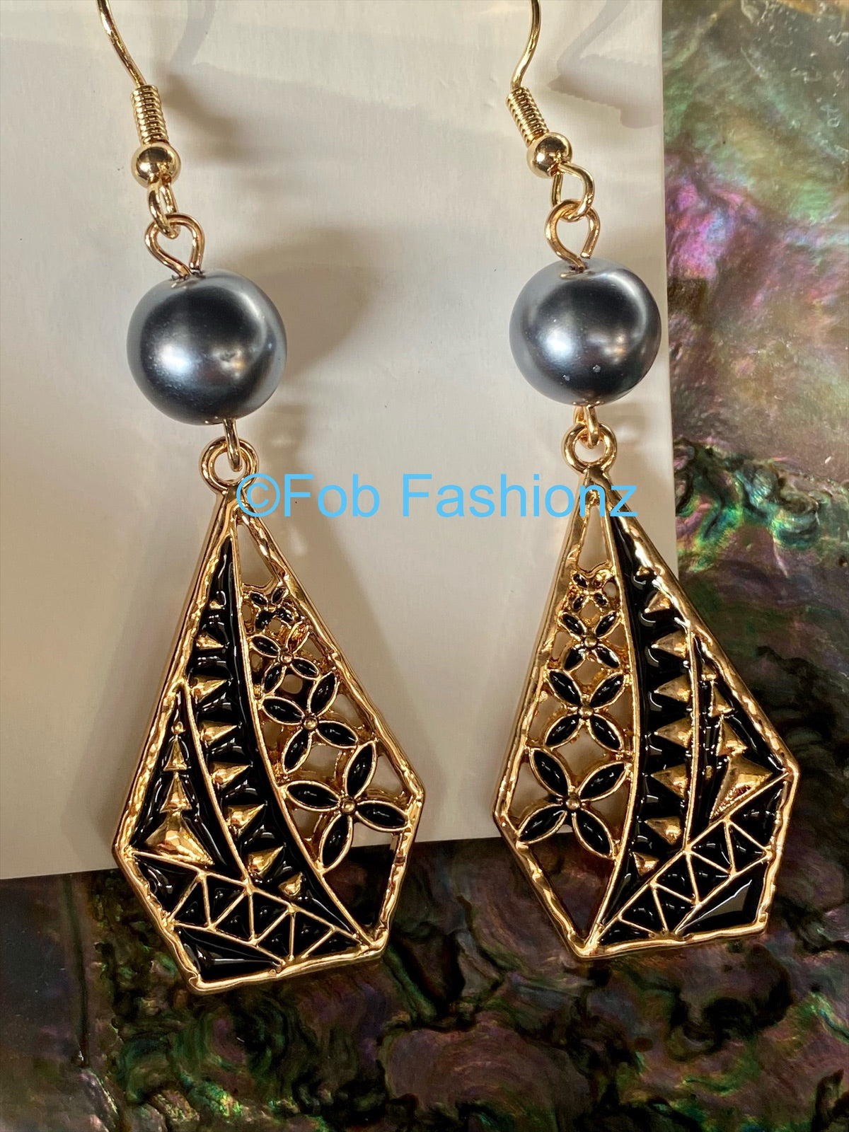 Tribal and Tiare Earrings